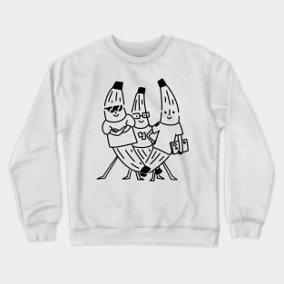 We've Gone Bananas! (black) Crewneck Sweatshirt